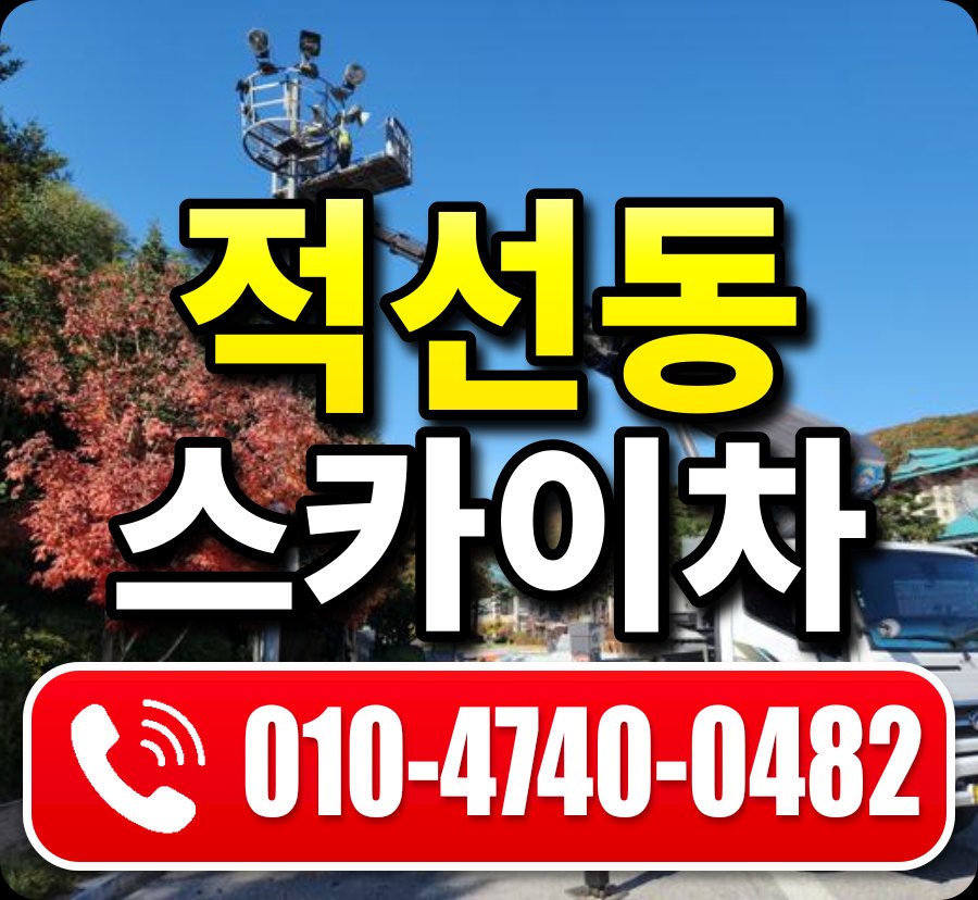 적선동 스카이차 010-4740-0482
