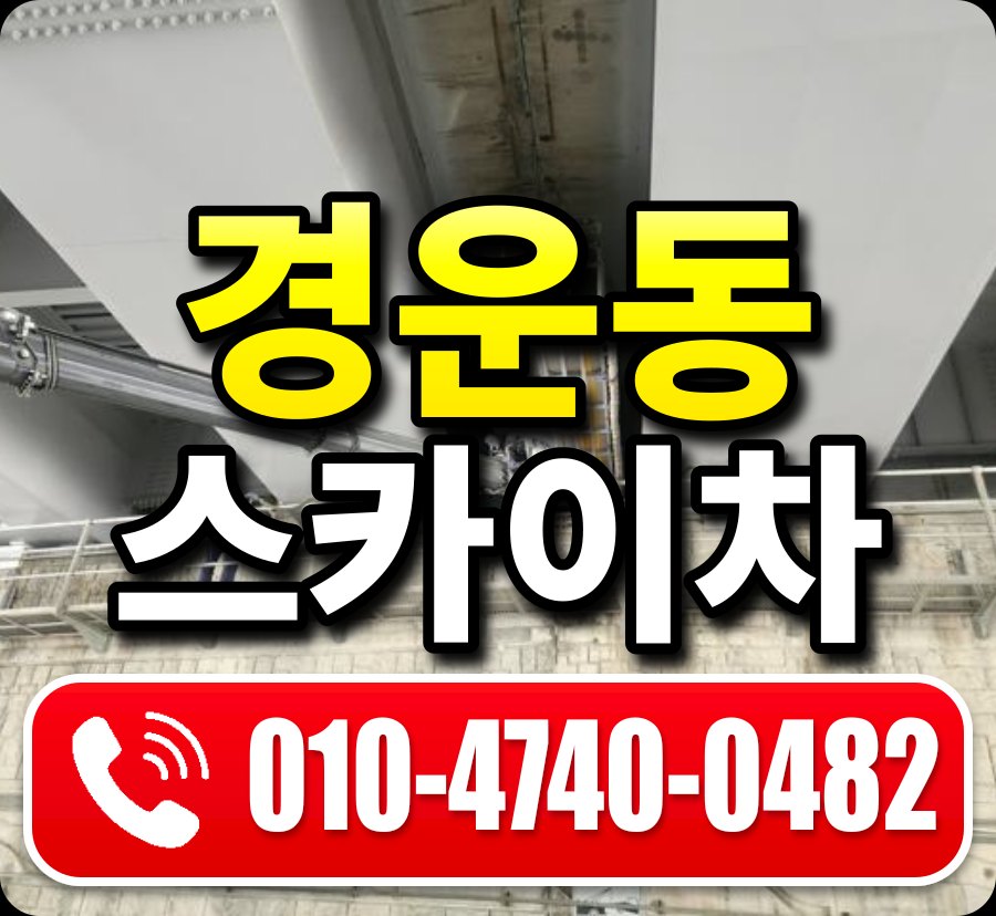 경운동 스카이차 010-4740-0482