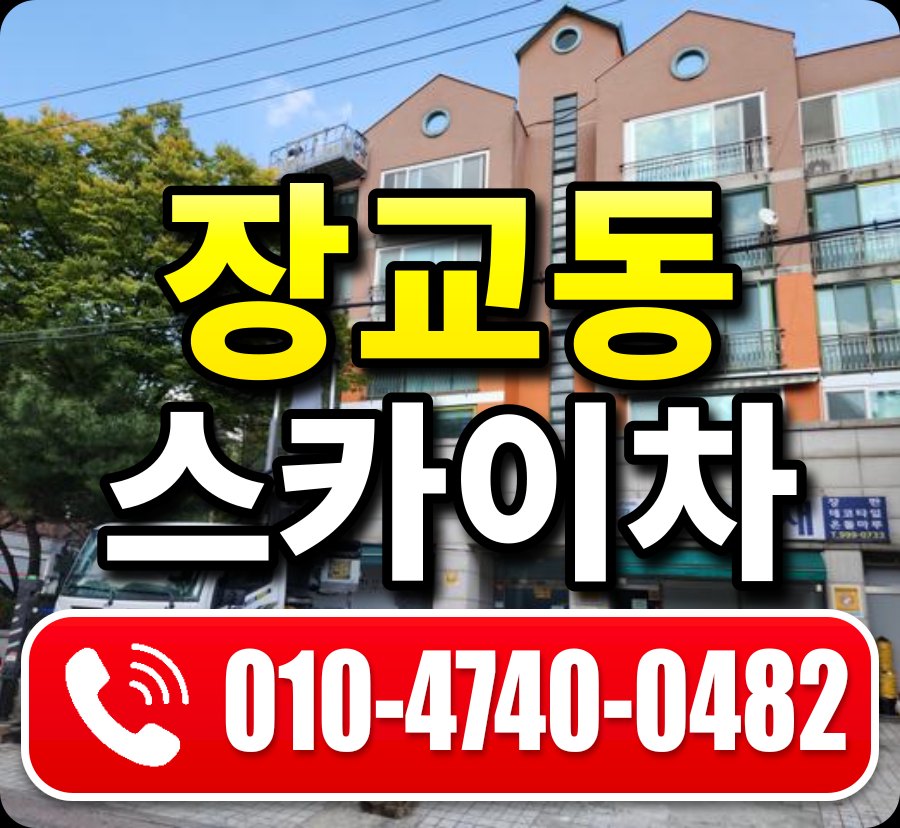 장교동 스카이차 010-4740-0482