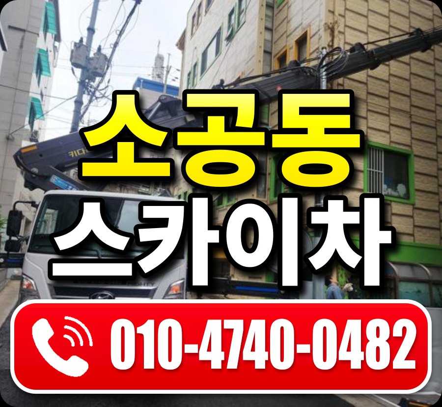 소공동 스카이차 010-4740-0482