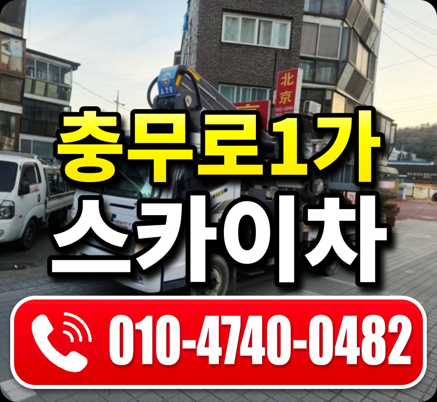 충무로1가 스카이차 010-4740-0482