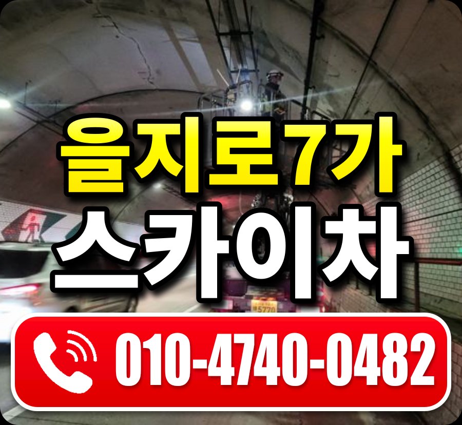 을지로7가 스카이차 010-4740-0482