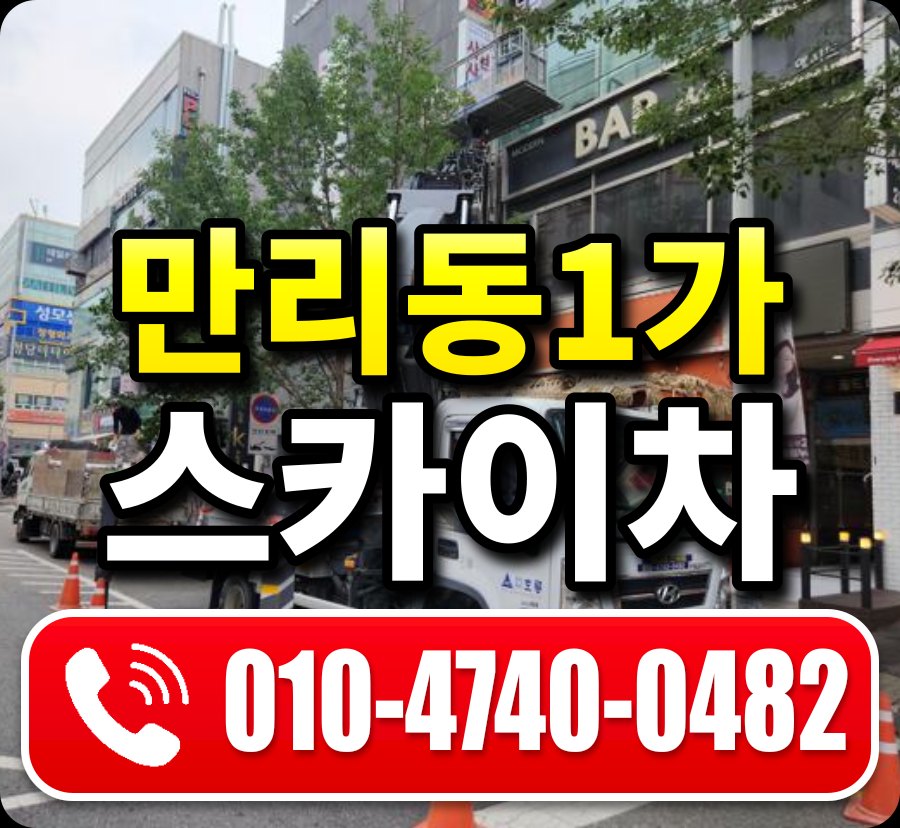 만리동1가 스카이차 010-4740-0482