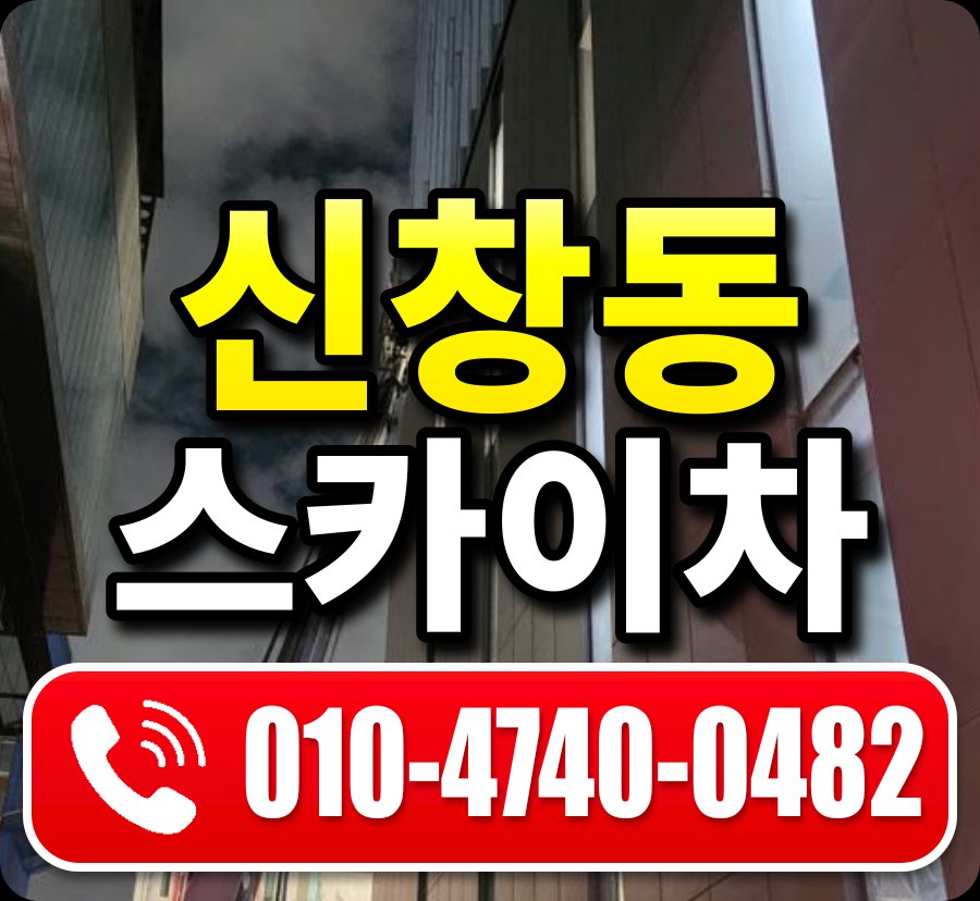 신창동 스카이차 010-4740-0482