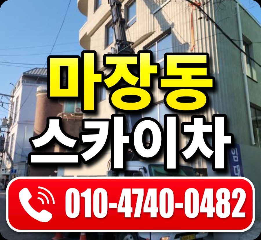마장동 스카이차 010-4740-0482