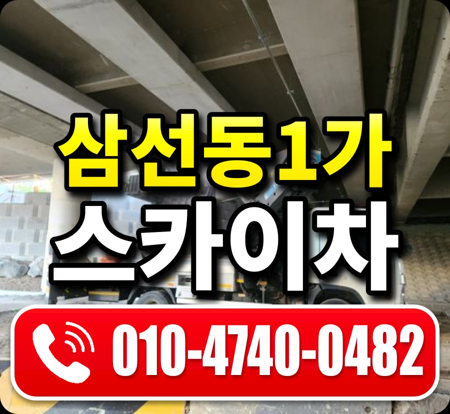 삼선동1가 스카이차 010-4740-0482