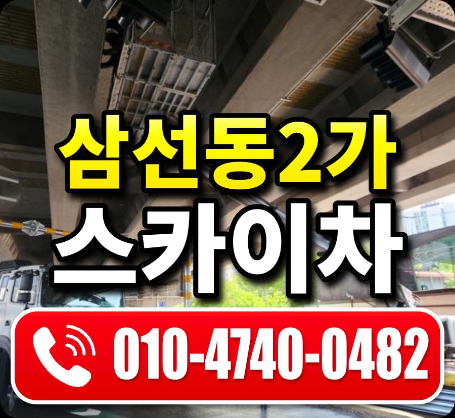 삼선동2가 스카이차 010-4740-0482