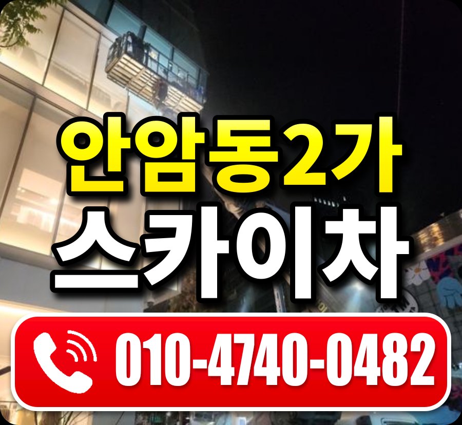 안암동2가 스카이차 010-4740-0482