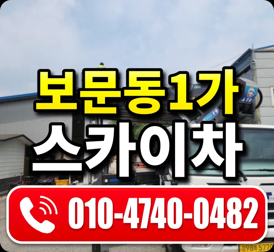 보문동1가 스카이차 010-4740-0482