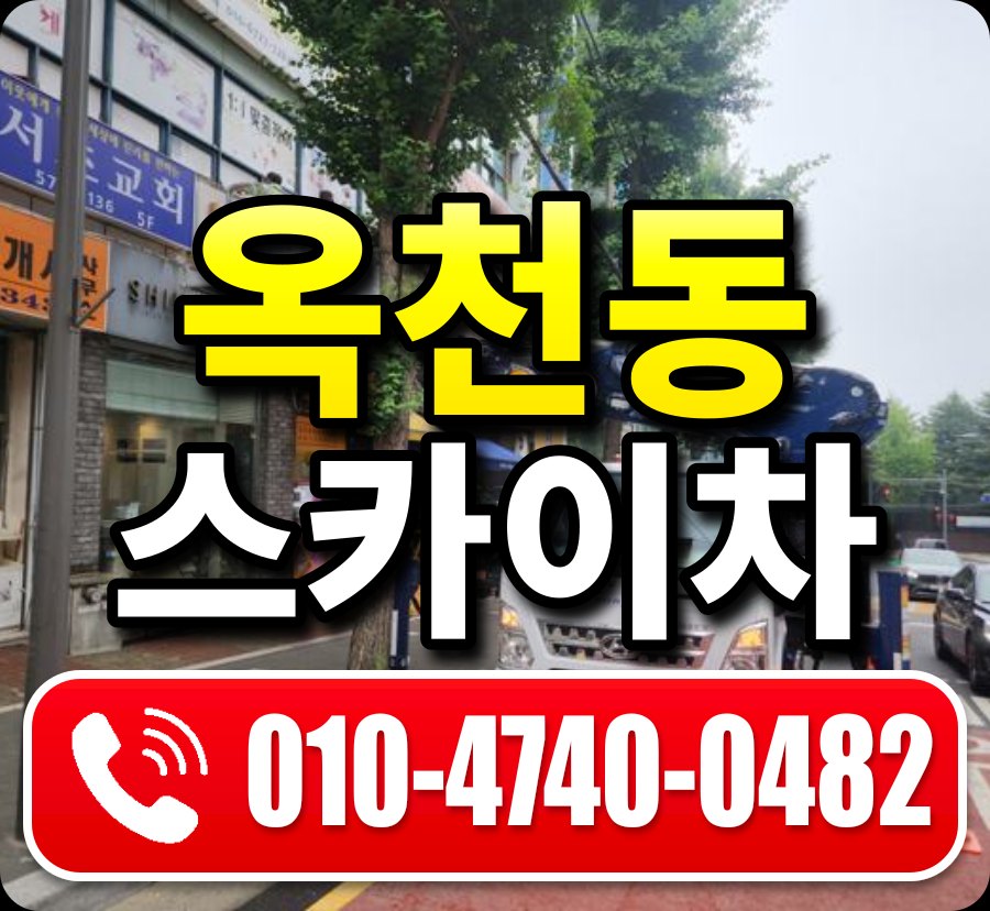 옥천동 스카이차 010-4740-0482