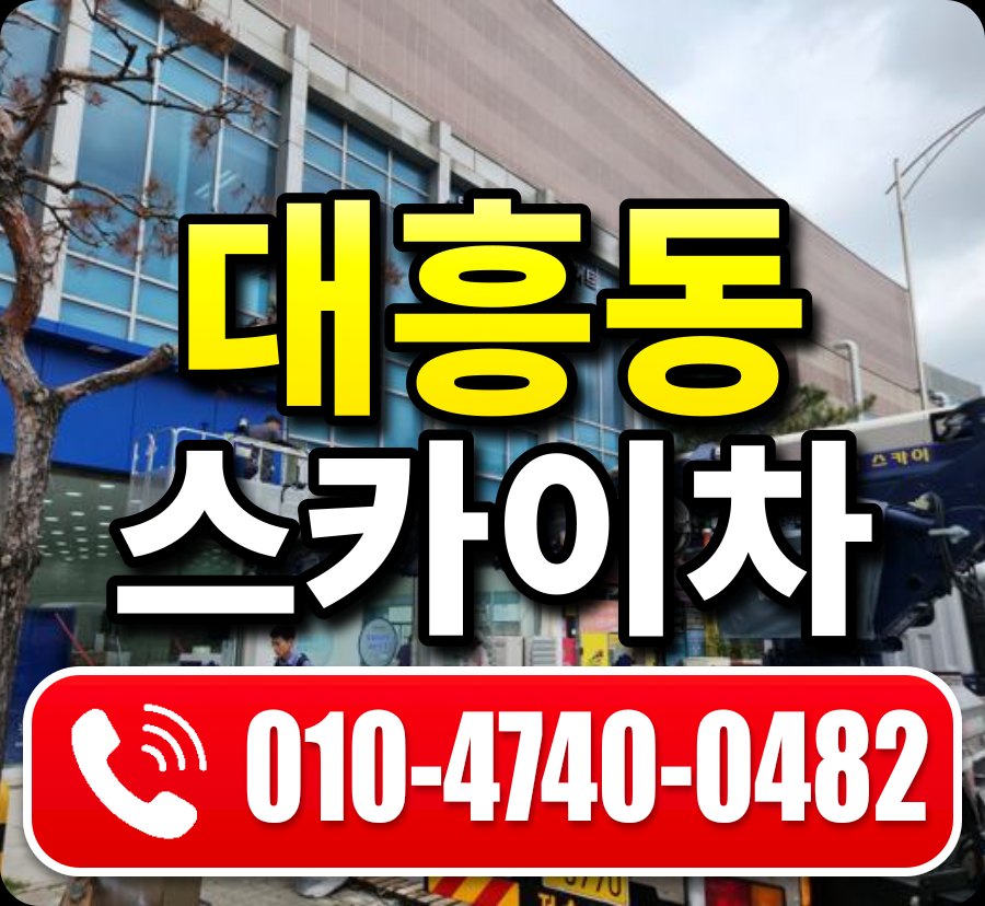 대흥동 스카이차 010-4740-0482