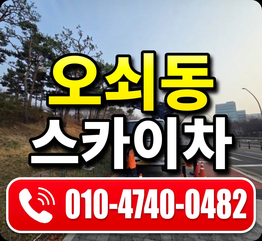 오쇠동 스카이차 010-4740-0482