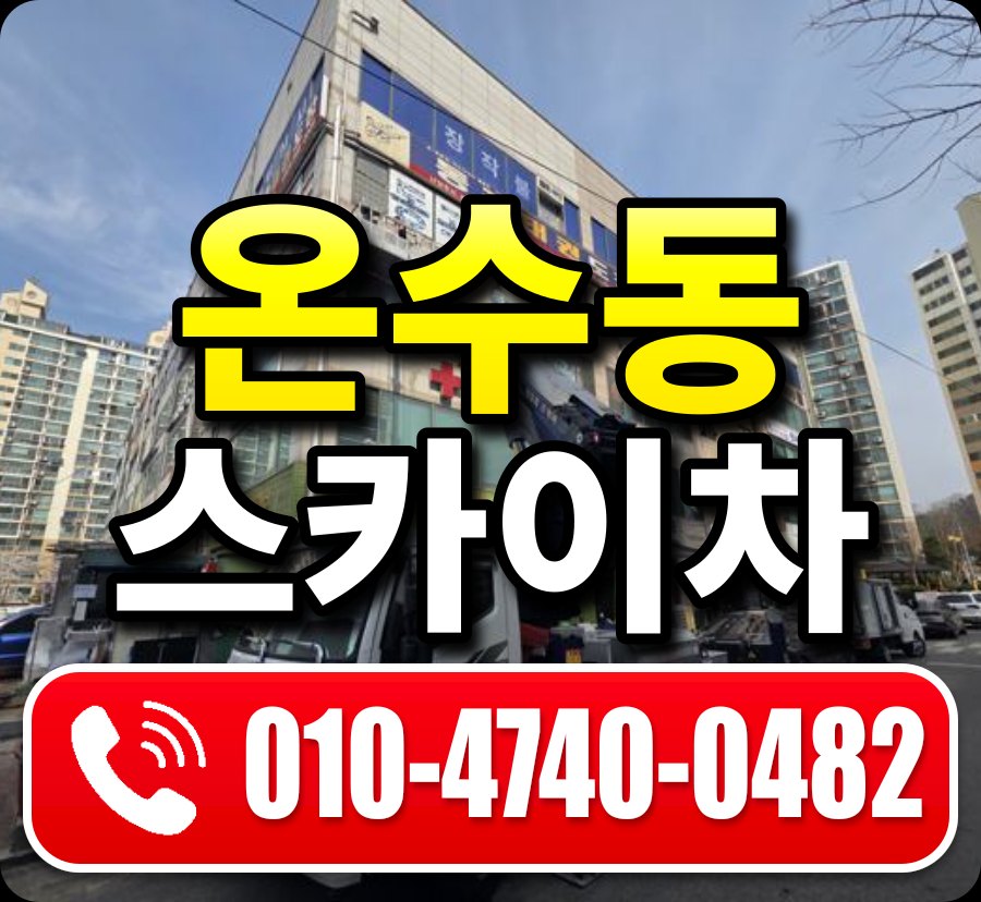 온수동 스카이차 010-4740-0482