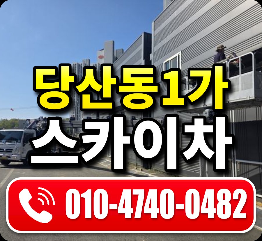 당산동1가 스카이차 010-4740-0482
