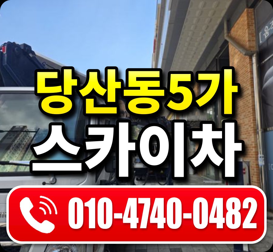 당산동5가 스카이차 010-4740-0482