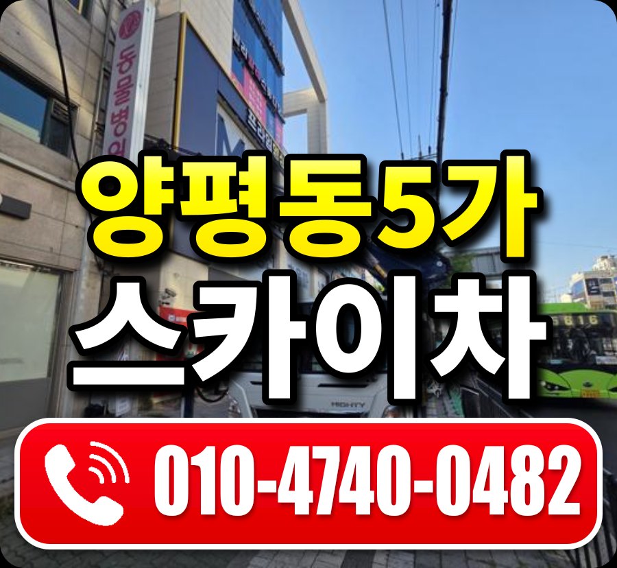 양평동5가 스카이차 010-4740-0482