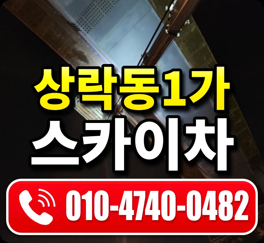 상락동1가 스카이차 010-4740-0482