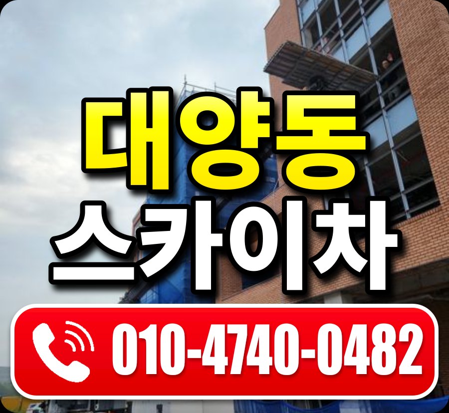 대양동 스카이차 010-4740-0482