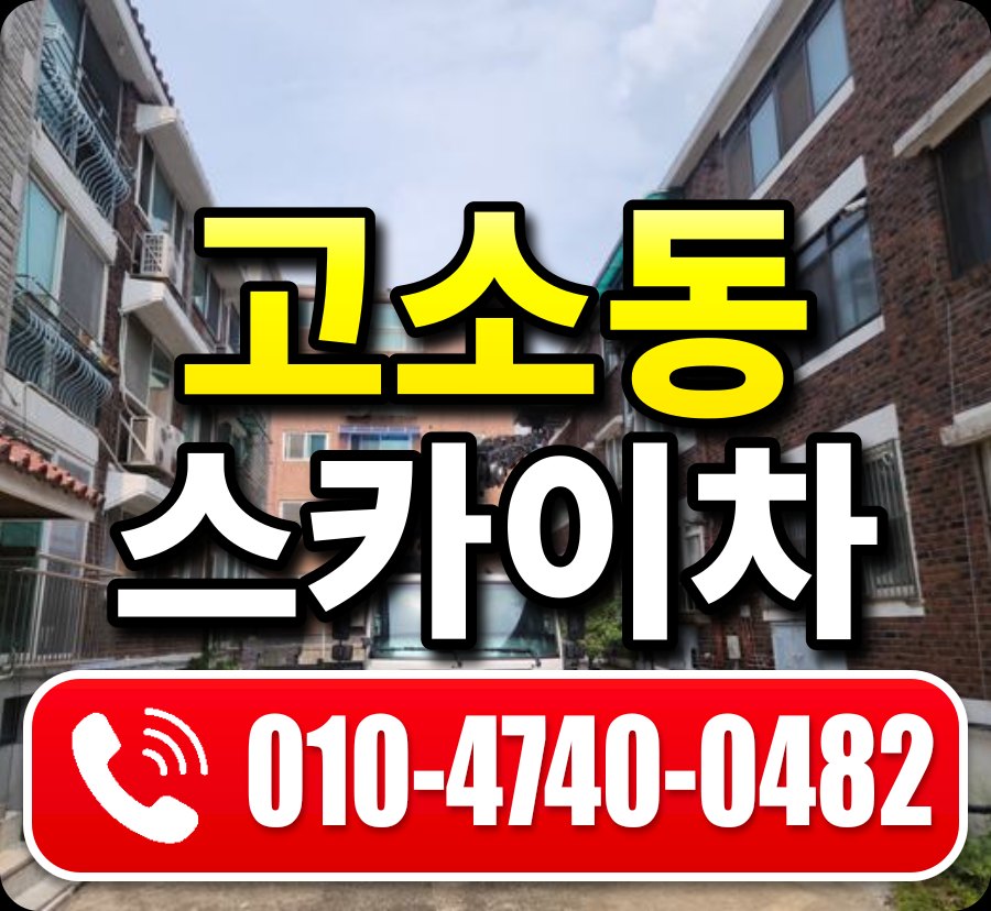 고소동 스카이차 010-4740-0482