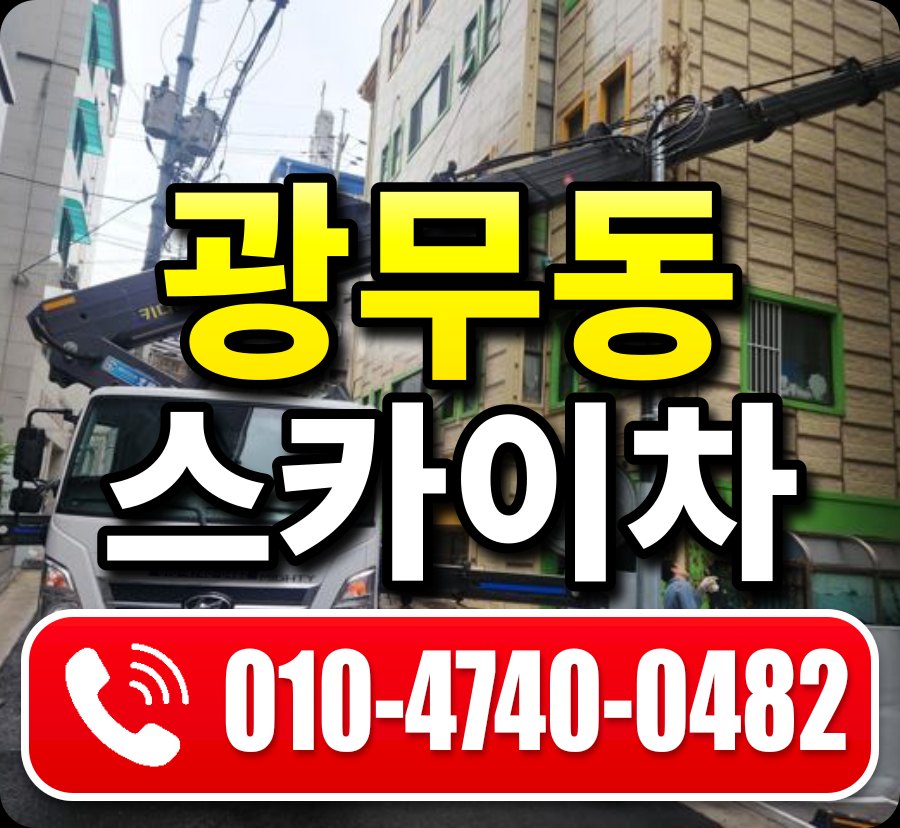 광무동 스카이차 010-4740-0482