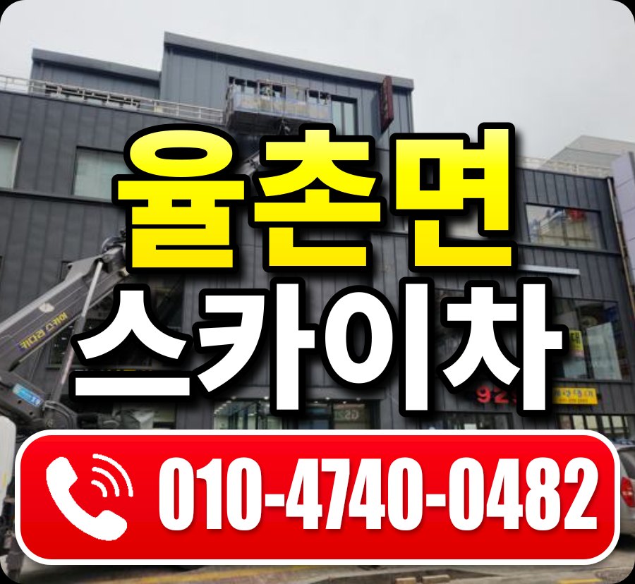 율촌면 스카이차 010-4740-0482