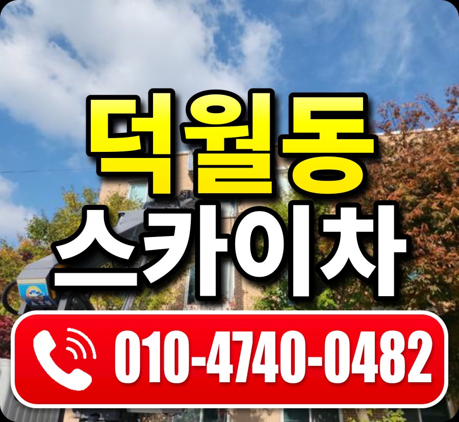 덕월동 스카이차 010-4740-0482
