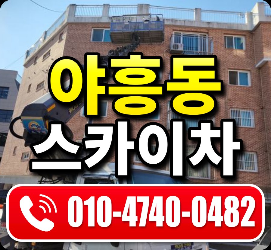 야흥동 스카이차 010-4740-0482