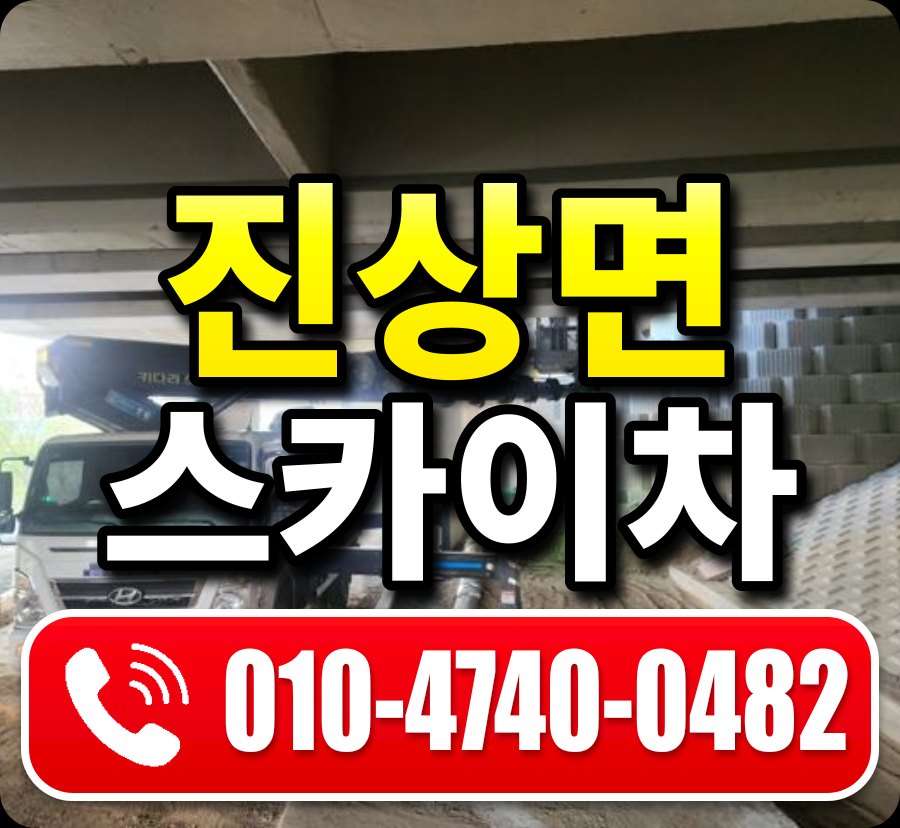 진상면 스카이차 010-4740-0482