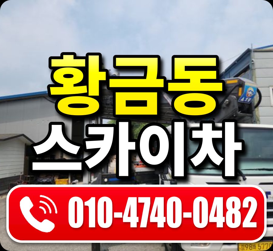 황금동 스카이차 010-4740-0482