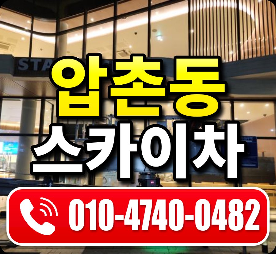 압촌동 스카이차 010-4740-0482