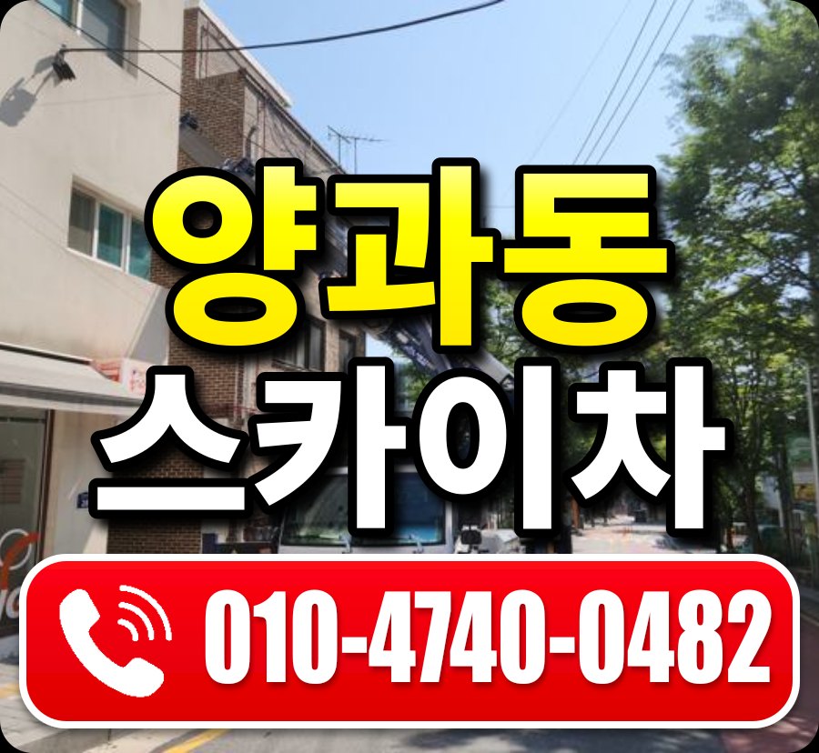 양과동 스카이차 010-4740-0482