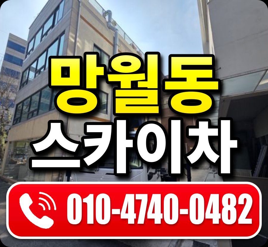 망월동 스카이차 010-4740-0482