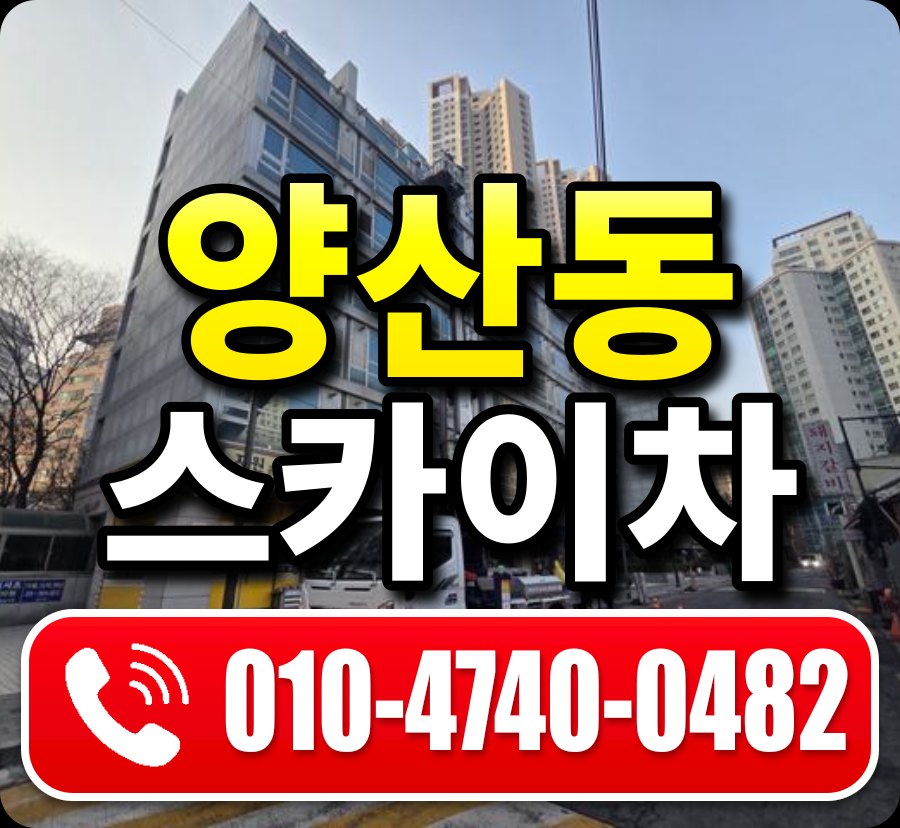 양산동 스카이차 010-4740-0482