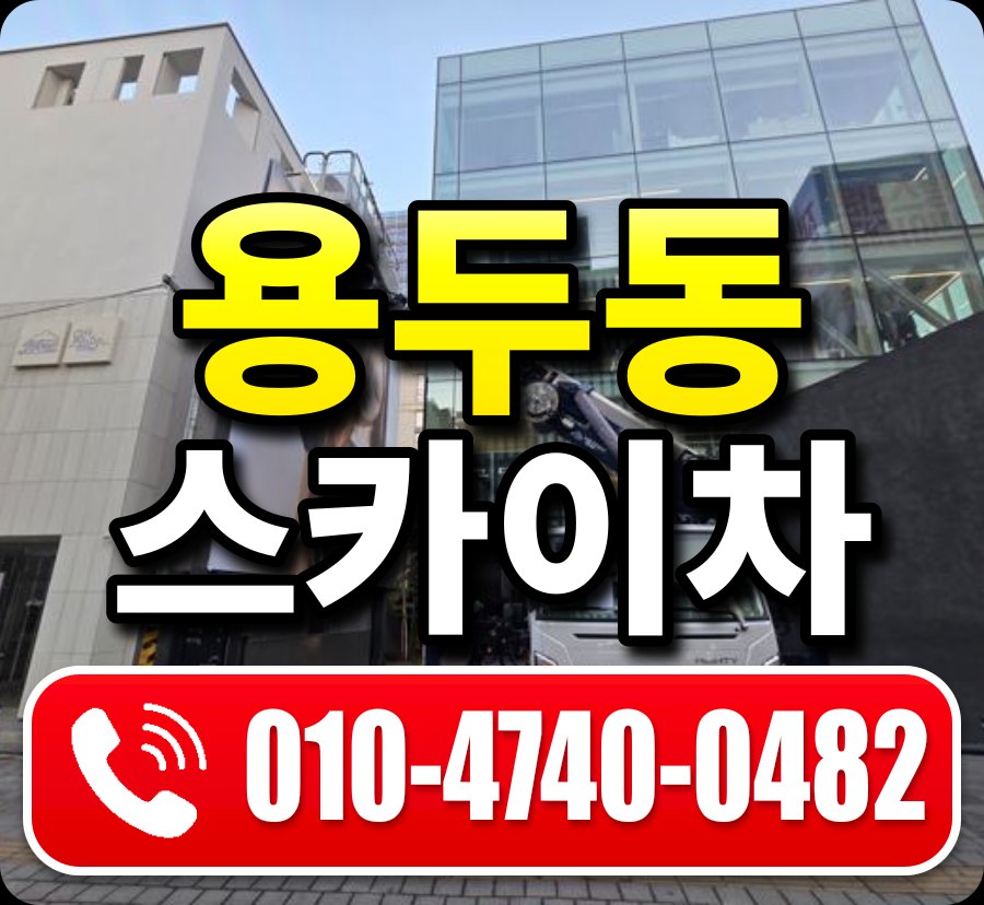 용두동 스카이차 010-4740-0482