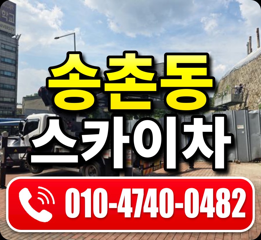 송촌동 스카이차 010-4740-0482