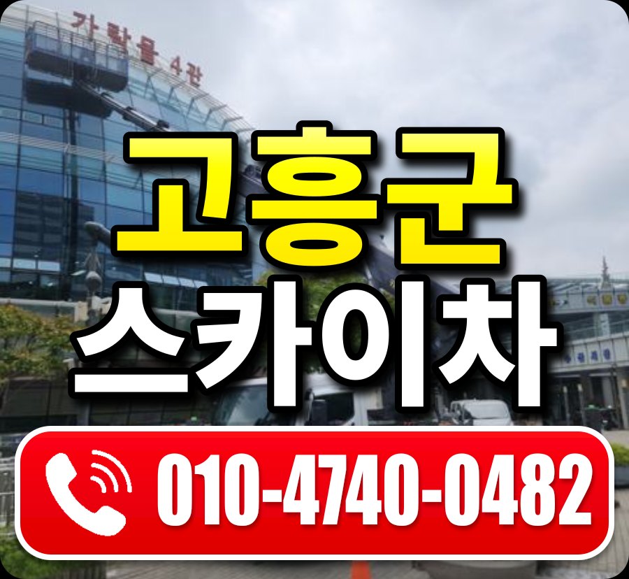 고흥군 스카이차 010-4740-0482