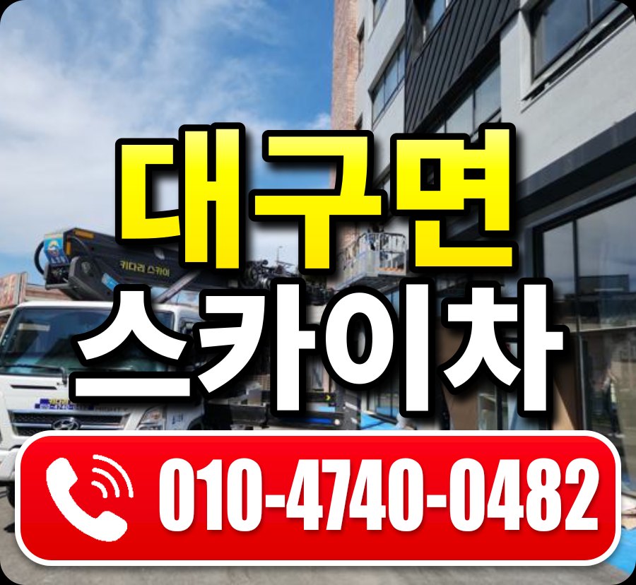 대구면 스카이차 010-4740-0482
