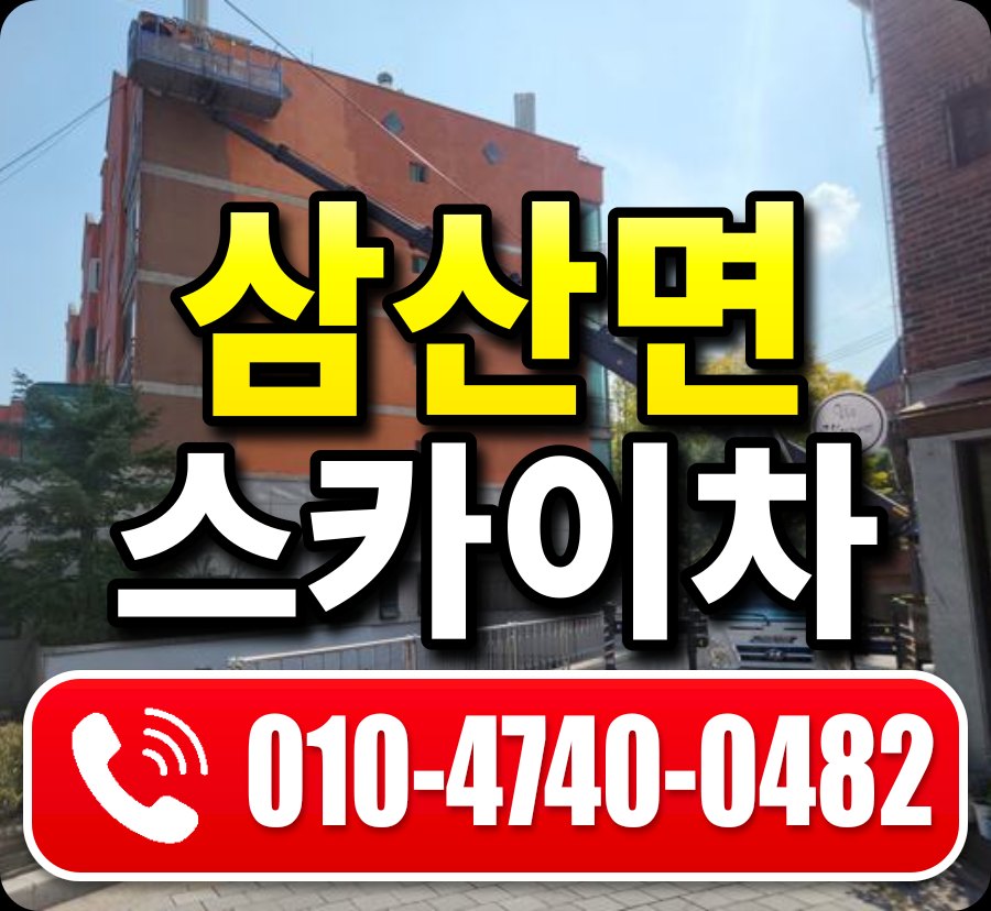 삼산면 스카이차 010-4740-0482