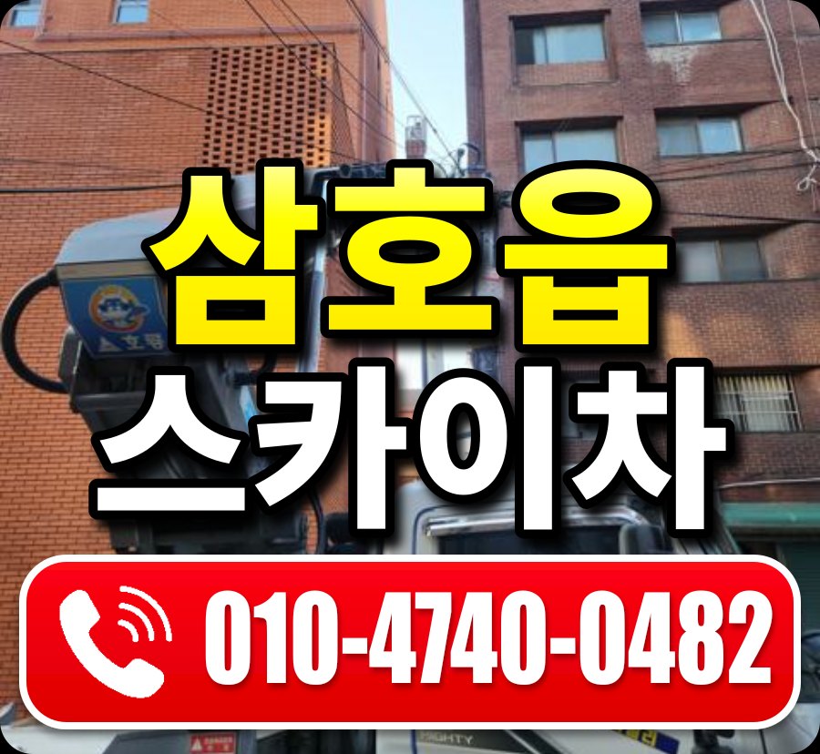 삼호읍 스카이차 010-4740-0482
