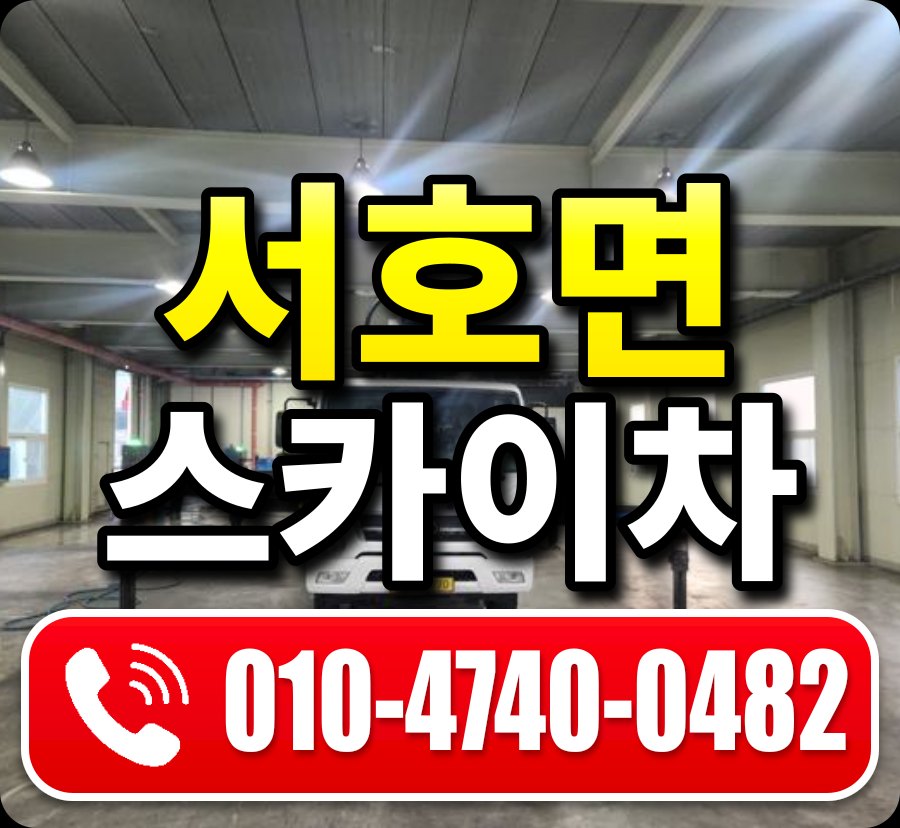 서호면 스카이차 010-4740-0482