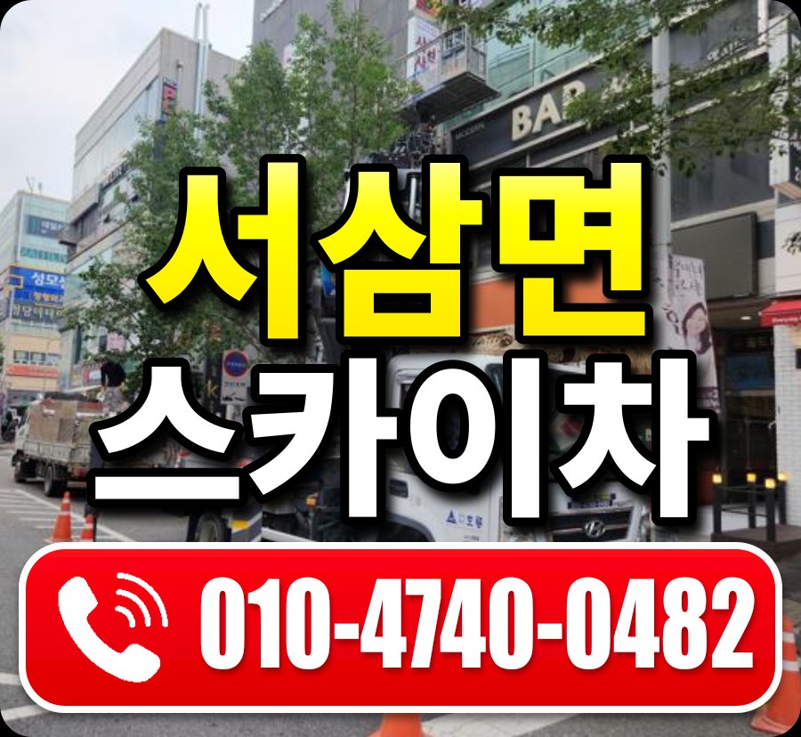 서삼면 스카이차 010-4740-0482