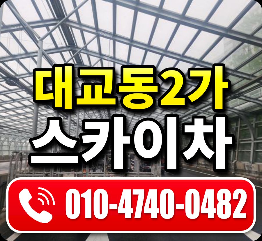 대교동2가 스카이차 010-4740-0482