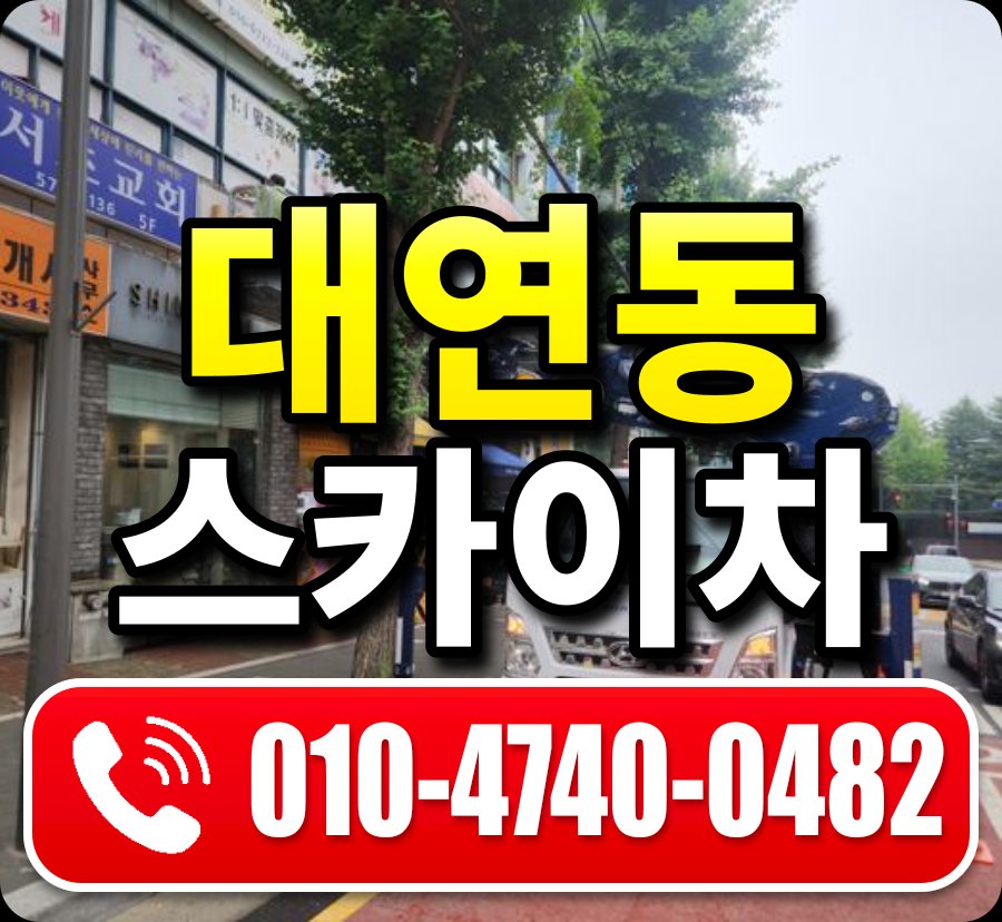 대연동 스카이차 010-4740-0482