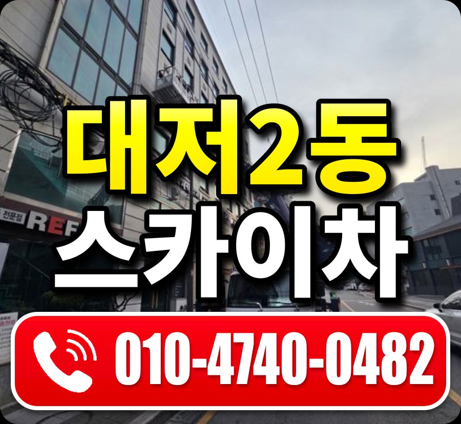 대저2동 스카이차 010-4740-0482
