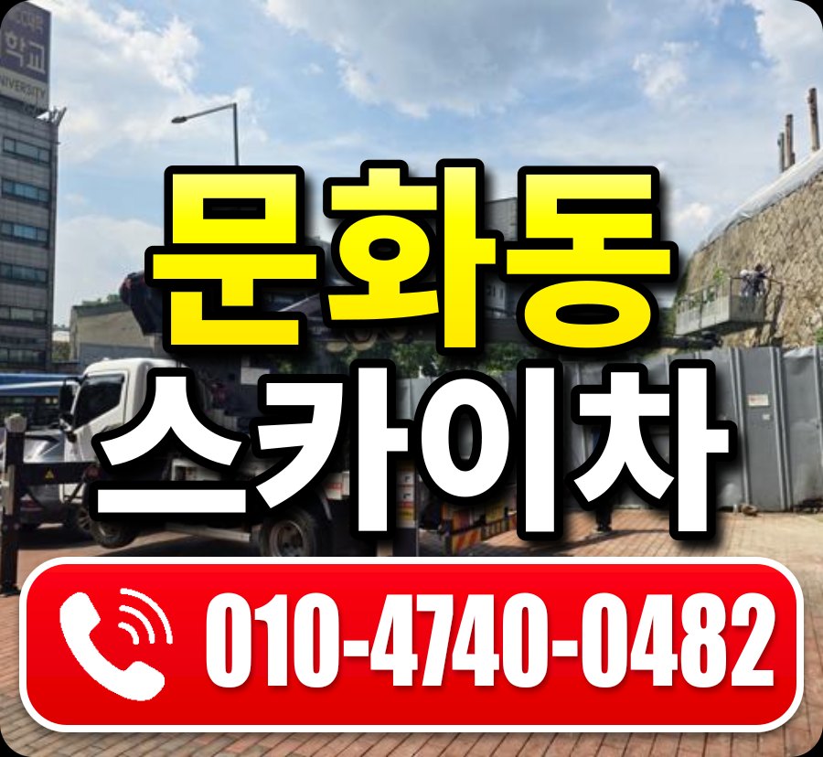 문화동 스카이차 010-4740-0482