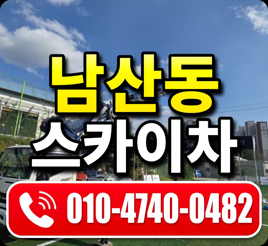 남산동 스카이차 010-4740-0482