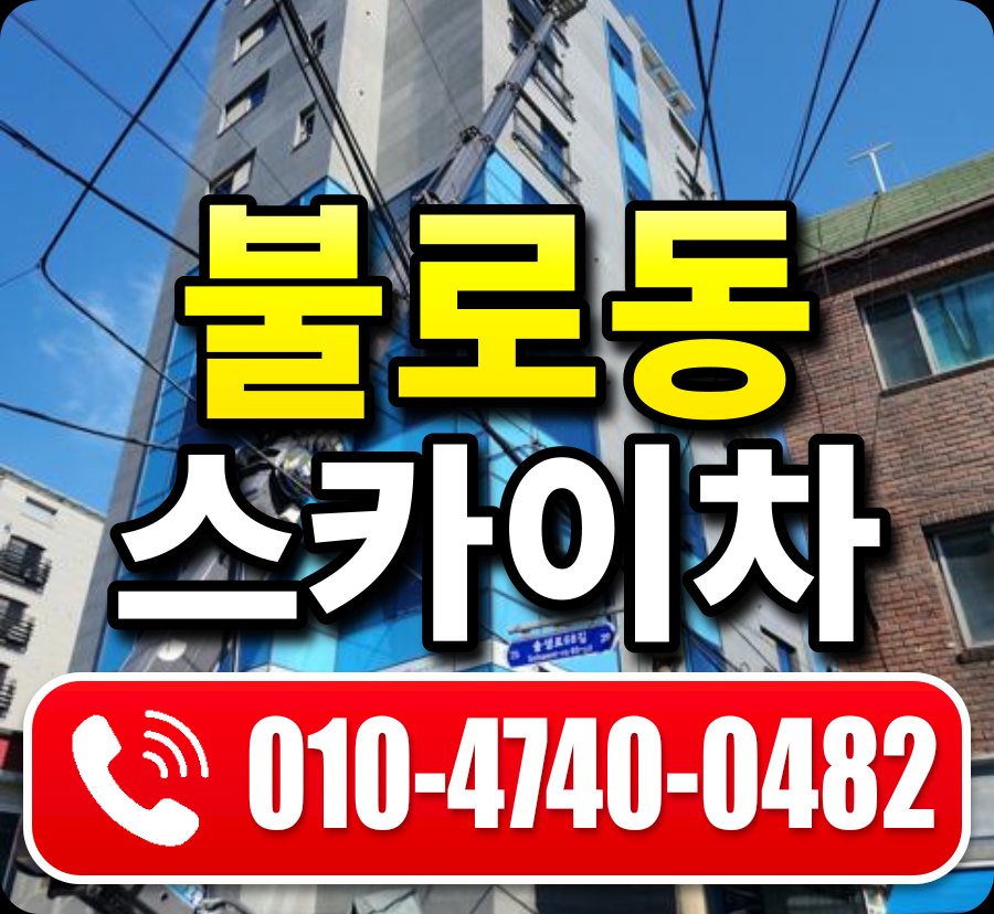 불로동 스카이차 010-4740-0482