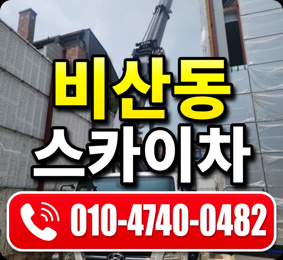 비산동 스카이차 010-4740-0482