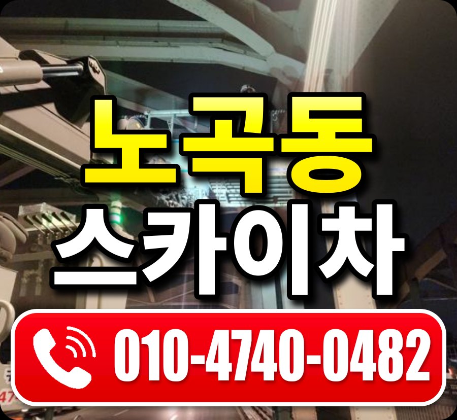 노곡동 스카이차 010-4740-0482