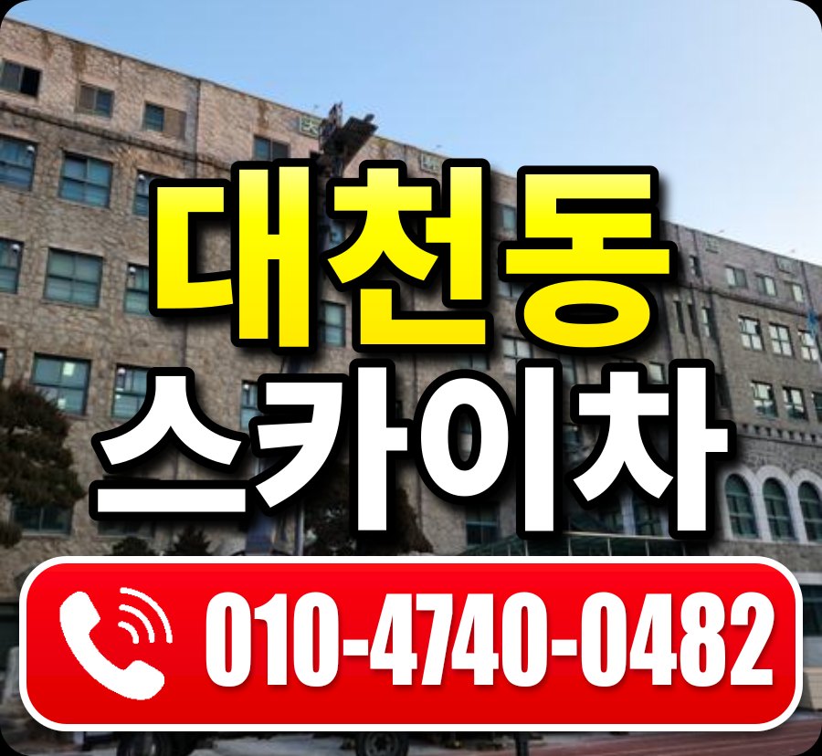 대천동 스카이차 010-4740-0482